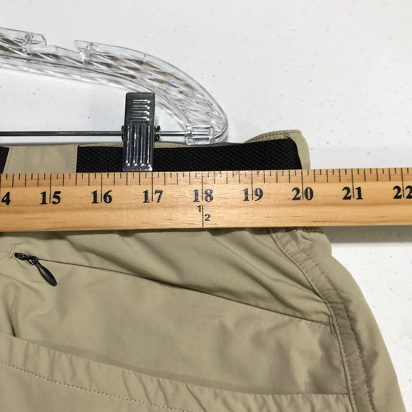 Cabelas Guide Wear Cargo Shorts Belted Mens 2XL Nylon - Picture 6 of 9